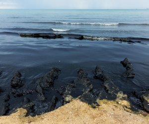 В Норвегии с севшего на мель судна вытекло четыре тысячи литров топлива