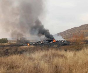 
Türkiyəyə məxsus təyyarənin daha iki qalığı tapılıb