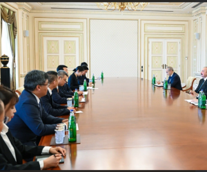 Алиев принял делегацию китайской компании China Datang