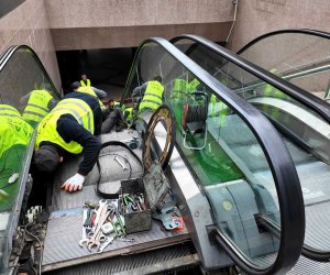 Bakıda piyada keçidlərində eskalatorlar təmir olunur