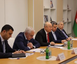 Kəmaləddin Heydərov İsrailin yeni səfiri ilə görüşüb