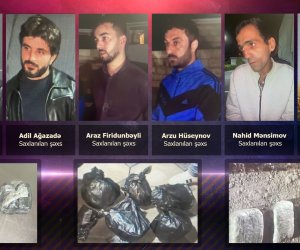 21 kq narkotik vasitə və 600 ədəd psixotrop tərkibli həb aşkarlanıb