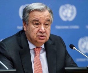 BMT-nin Baş katibi Kiyevdə Azərbaycan səfirliyinə raket zərbəsini pisləyib