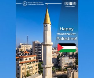 Azərbaycan XİN Fələstini təbrik edib