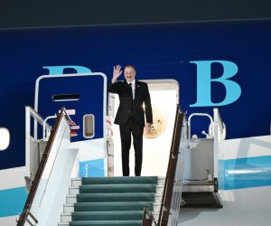 Prezident İlham Əliyevin Özbəkistana səfəri başa çatıb