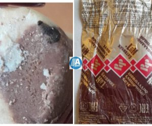 “Megastore” mağazasında konfetdən qurd çıxıb