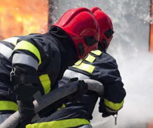 Qəbələdə yanğın olub - Video