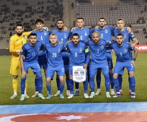 Сборная Азербайджана потеряла 4 позиции в рейтинге ФИФА