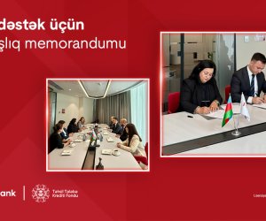 Kapital Bank və Təhsil Tələbə Kredit Fondu arasında əməkdaşlıq memorandumu imzalanıb