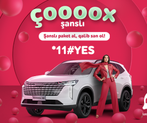 
Выиграй великолепный автомобиль от «Nar» уже сегодня — всего за 1 AZN!