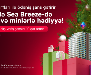 Pay with Birbank cards for a chance to win an apartment at Sea Breeze