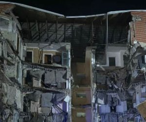 В Геранбое обрушился подъезд пятиэтажного дома