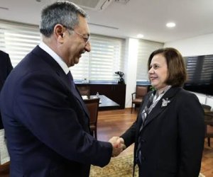 Türkiyə XİN rəhbərinin müavini Xələf Xələfovla görüşüb