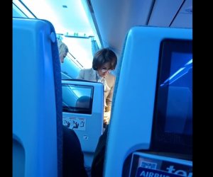 Kazakh health minister assists passenger who fell ill on flight