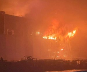 В Татарстане вспыхнула «Алабуга», где собирают «Шахеды»