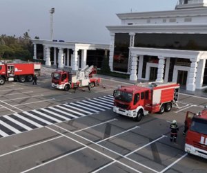 FHN Qəbələ aeroportunda təlim keçirib - Video
