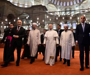 Roma Papası Sultan Əhməd məscidini ziyarət edib