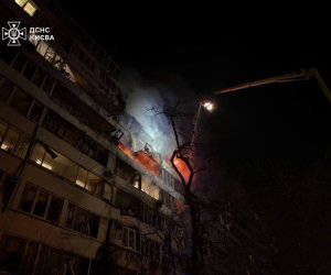 Россия атаковала Киевскую область дронами, один человек погиб, шестеро ранены