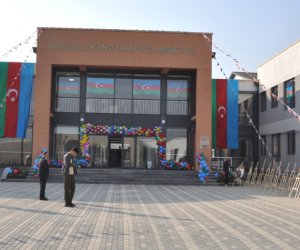 Horovlu kənd tam orta məktəbi fəaliyyətə başlayıb