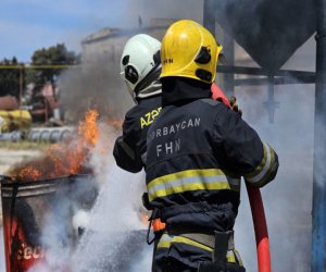 Laçın və Kəlbəcərdə yanğının söndürülməsinə iki helikopter cəlb edilib