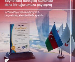 Очередной успех Kapital Bank в Международный день банков