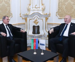 Джейхун Байрамов обсудил с генсеком ОБСЕ мирный процесс между Азербайджаном и Арменией