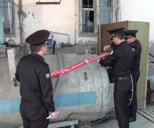 Sumqayıtda yanğın təhlükəli obyektin fəaliyyəti dayandırılıb