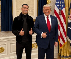 Tramp Ronaldoya zəng edib