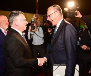 Мерц в Израиле