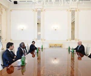 İlham Əliyev “Global Infrastructure Partners” şirkətinin baş icraçı direktorunu qəbul edib
