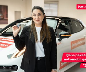 The 9th luxury car was won by Leyla Fataliyeva!