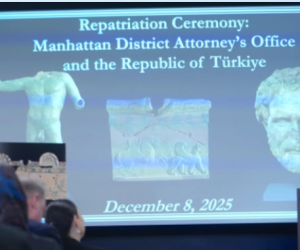 U.S. returns smuggled artworks to Turkey