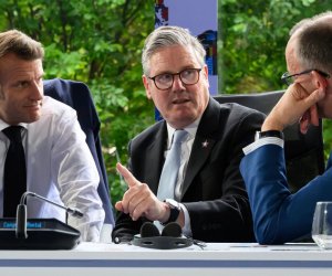 Европейские лидеры сверили часы с Трампом по мирному плану