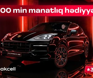 Bakcell lotereyasının final sürprizi – “Porsche Cayenne” qalibi ola bilərsən!