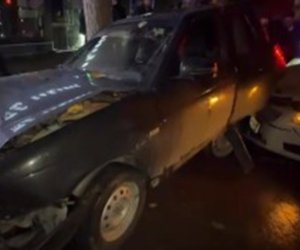 Sumqayıtda zəncirvari qəza baş verib, 8 maşın toqquşub