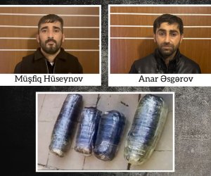 Salyanda 9 kiloqram narkotik satmaq istəyən şəxslər həbs olunub