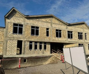 Mahruzlu kəndində tikilən uşaq bağçası gələn il açılacaq