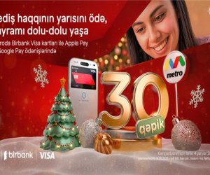 Birbank-dan bayram sürprizi: metroda gediş haqqına 50% endirim edildi