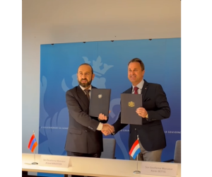 Ermənistan və Lüksemburq strateji tərəfdaşlıq haqqında bəyannamə imzalayıb