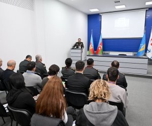 Müdafiə Nazirliyində media nümayəndələri ilə seminar keçirilib