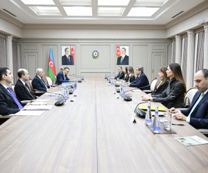 Əli Əsədov Monteneqro Baş nazirinin müavini ilə görüşüb