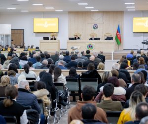 Ermənistan vətəndaşlarının məhkəməsi təqsirləndirilən şəxslərin son söz çıxışları ilə davam etdirilib