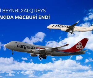 İki təyyarə Heydər Əliyev Beynəlxalq Aeroportuna məcburi eniş edib