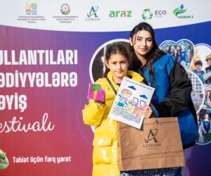 Azərsun Holdinq&rdquo;in &ldquo;Tullantıları hədiyyələrə dəyiş&rdquo; ekoloji festivalına dəstək verib