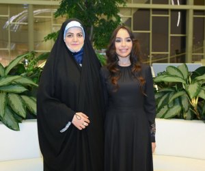 Лейла Алиева встретилась с Захрой Пезешкиан