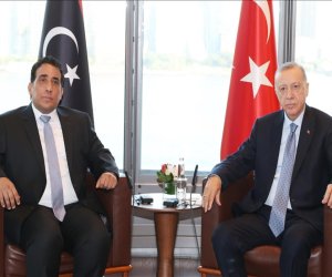 Ərdoğan liviyalı həmkarına başsağlığı verib