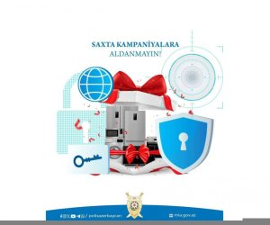 

DİN Yeni il ərəfəsində kiberdələduzluq hallarına qarşı xəbərdarlıq edib
