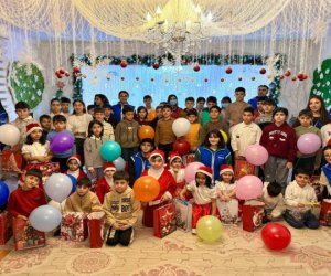 Leyla Əliyevanın təşəbbüsü ilə Gəncədə uşaq evində Yeni il tədbiri keçirilib