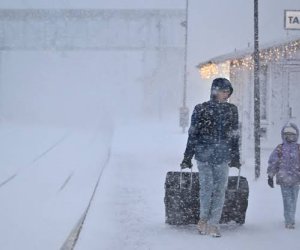 В Швеции три человека погибли из-за снежной бури