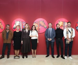 
Leyla Əliyeva Azərbaycan Milli Xalça Muzeyini ziyarət edib